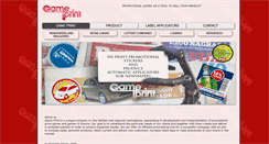 Desktop Screenshot of gameprint.rs